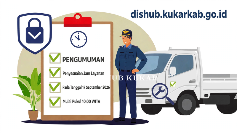 Gambar berita: Perubahan Jam Layanan Pada Pengujian Kendaraan Bermotor Tanggal 17 September 2026