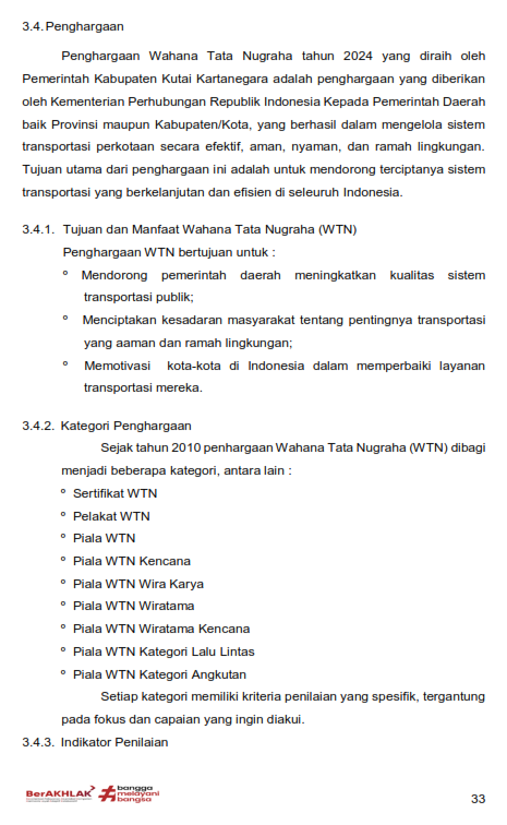 LKjIP Dishub Kukar 2025 Halaman 37