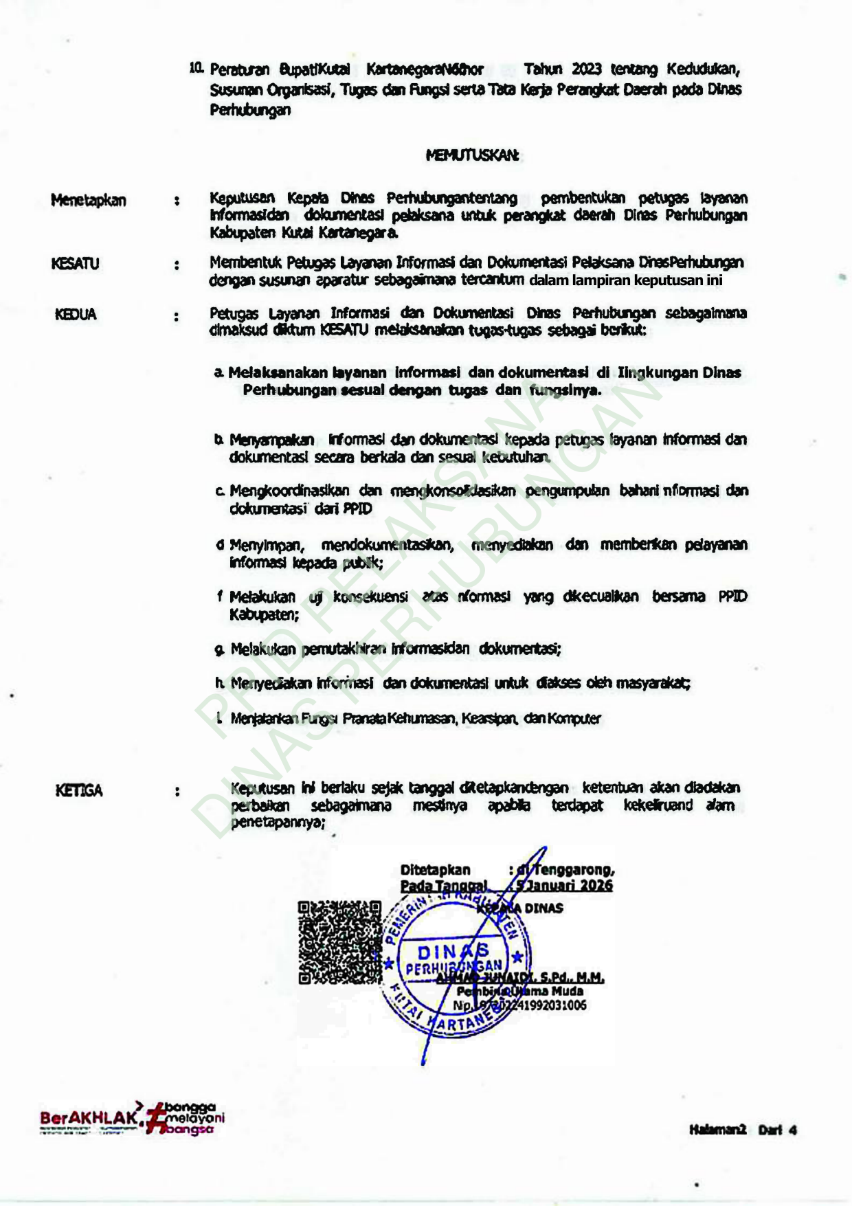 SK Petugas PPID Hal 2