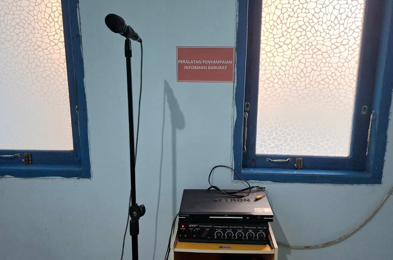 Megaphone dan Alarm Darurat